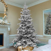 7ft Prelit Finland Fir Artificial Christmas Tree