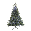 8ft Prelit Scandi Fir Artificial Christmas Tree