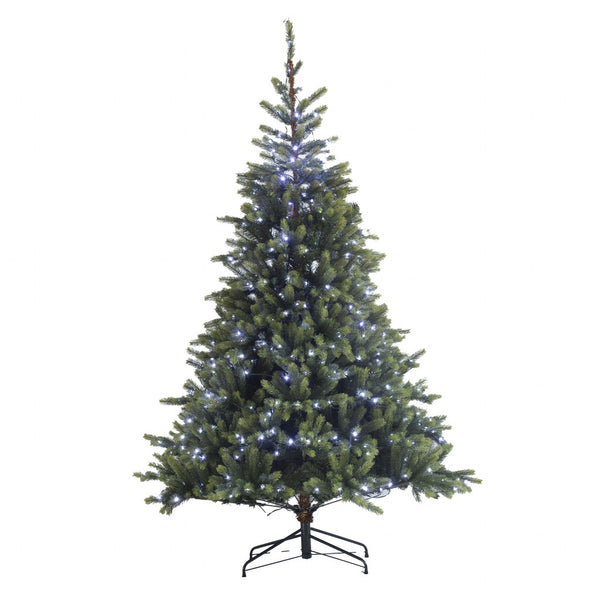 8ft Prelit Scandi Fir Artificial Christmas Tree