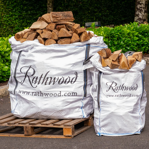 1.33m³ Jumbo Oak + 100kg Trolley Oak Firewood Combo