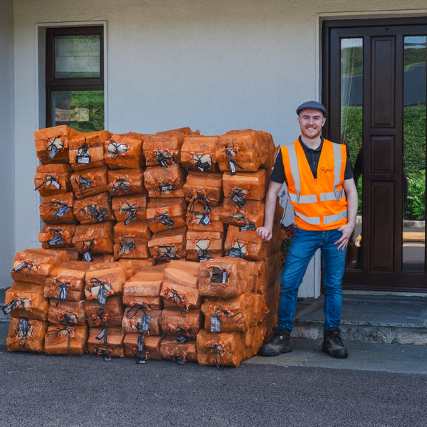 Hardwood Firewood 2.25m³/780kg - 60 x 13KG Bags