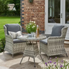 Wroxham - Bistro Set (Grey)