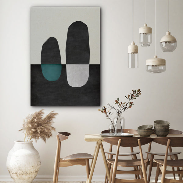 Icebergs, 90cmx120cm canvas print