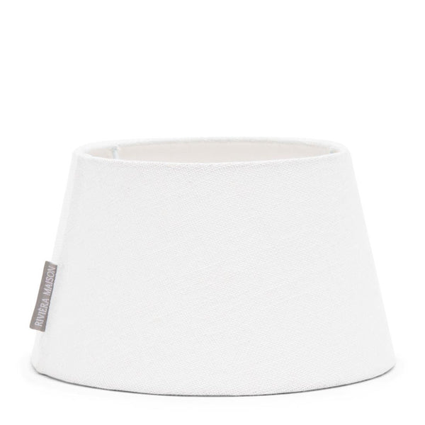 Loveable Linen Lampshade white 15x20