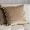 RM Velvet Pillow Cover Flax 60x60