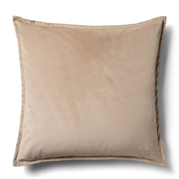 RM Velvet Pillow Cover Flax 60x60