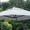 Wall Mounted Cantilever Parasol (Grey)