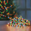 100 M-A B-O Multi-Colour LEDs Lights With Timer