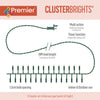 720 M-A LED Cluster with Timer Multi Colour