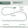 750 M-A LEDs TreeBrights with Timer Warm White