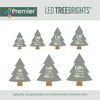 750 M-A LEDs TreeBrights with Timer Warm White