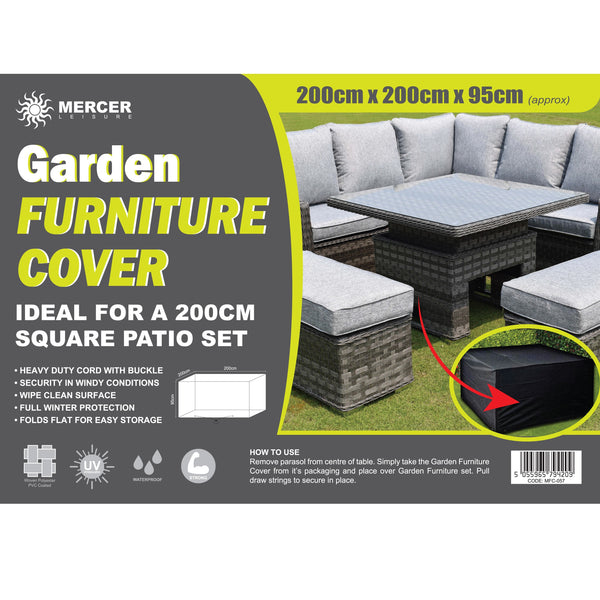 Protective Cover - 200 cm Square Furniture Sets