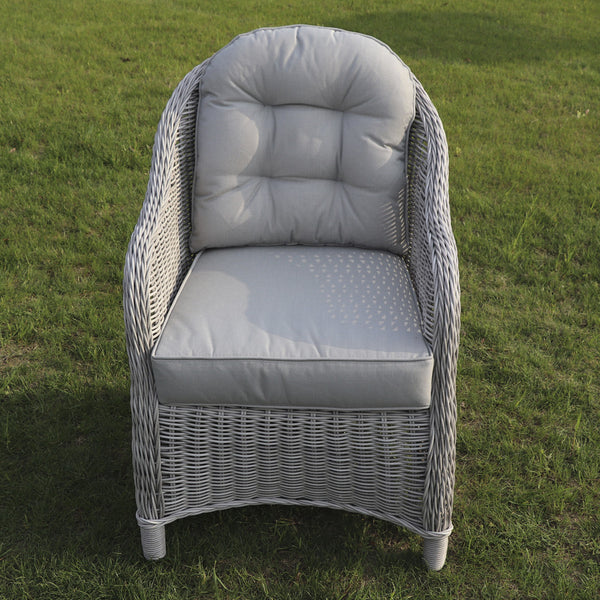 Sepino - 8 Seater Round Set (Grey)