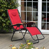 Red Deluxe Zero Gravity Relaxer Chair