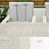 Sorrento - 6 Seat Set with 180cm Oval Table (White Washed)