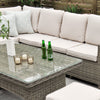 Chester - Corner Sofa Set with Rising Table