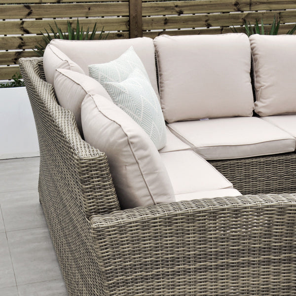 Chester - Corner Sofa Set with Rising Table