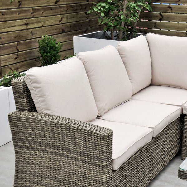 Chester - Corner Sofa Set with Rising Table