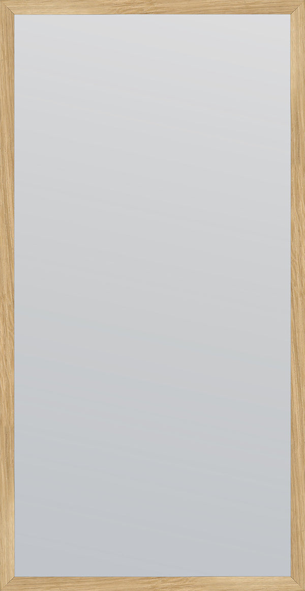 Mirror Solid Oak 40cmx80cm