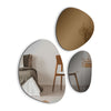 Modern Mirror 3-Piece Set - Clear, Dark Bronze, Warm Grey