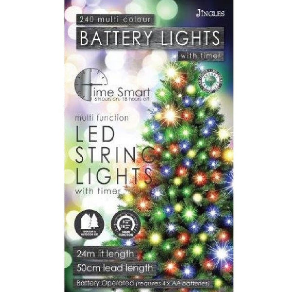 240L LED Multi-Functioned Battery TS Lights - Multi-Coloured